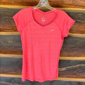 Nike Dri Fit pink tee
